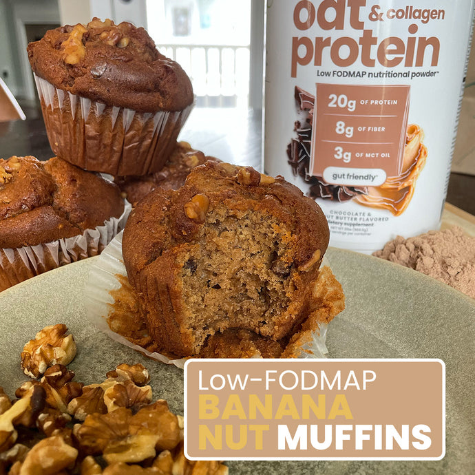 Low-FODMAP Banana Nut Muffin Recipe