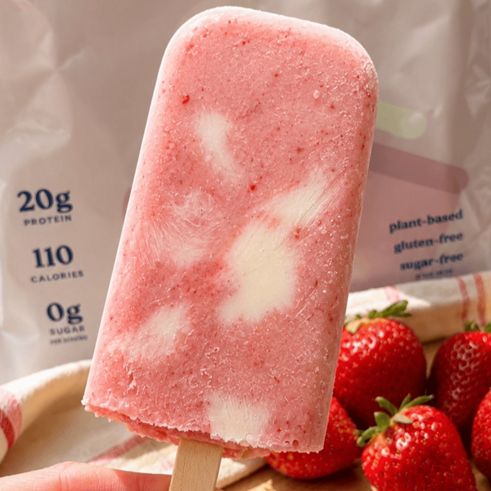 Strawberry Protein Creamsicle
