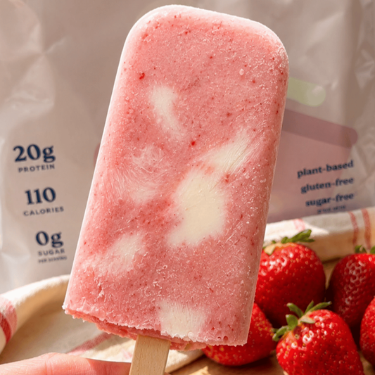 Strawberry Protein Creamsicle