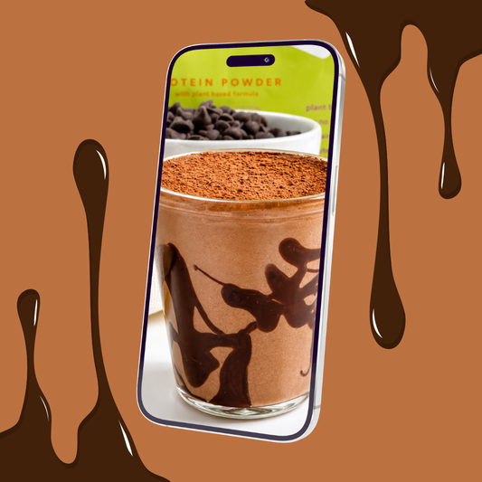 Chocolate Peanut Butter Protein Smoothie with Creatine