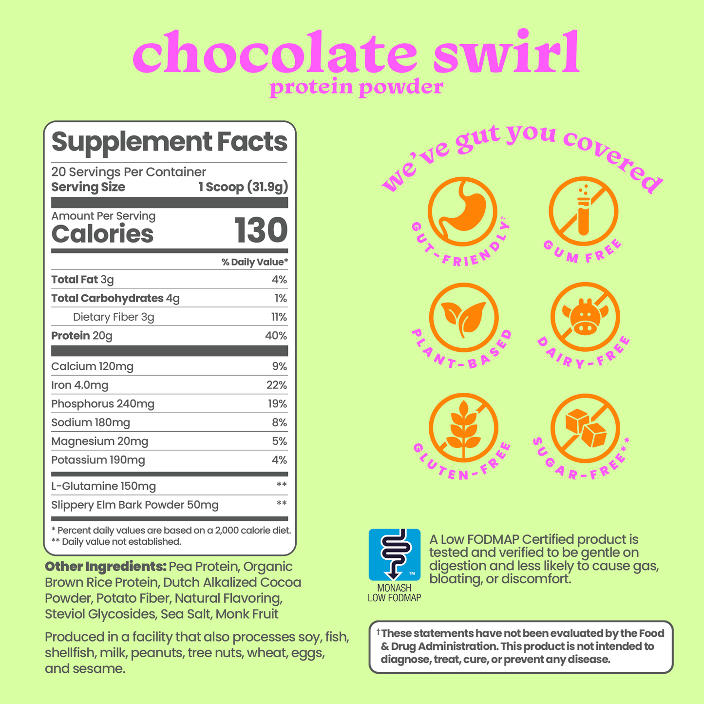 chocolate protein powder